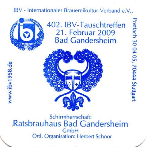 bad gandersheim nom-ni rats quad 2a (185-402 tauschtreffen 2009-blau)